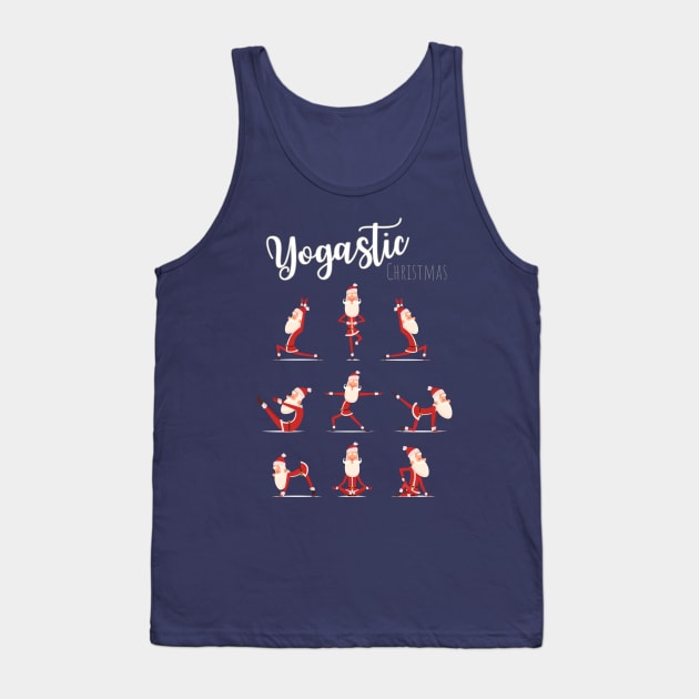 Yogastic Christmas Tank Top by JOYMADS